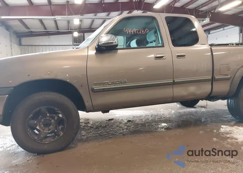 2002 Toyota Tundra Sr5 из США, поврежденный, VIN 5TBBT44102S249000